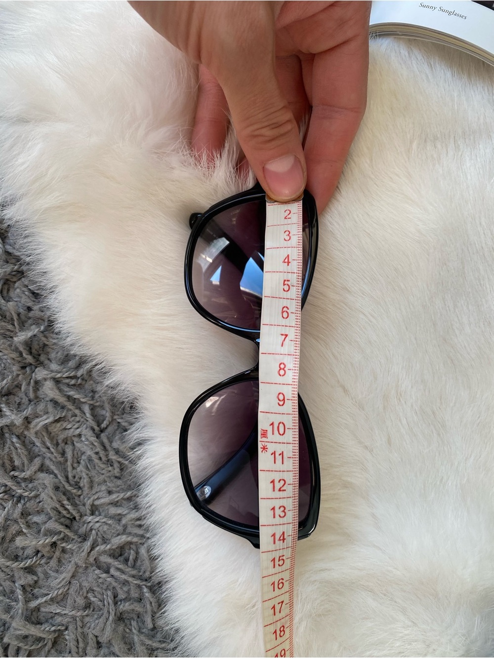 FOSSIL Black Rectangular Sunglasses - Picture 7 of 9